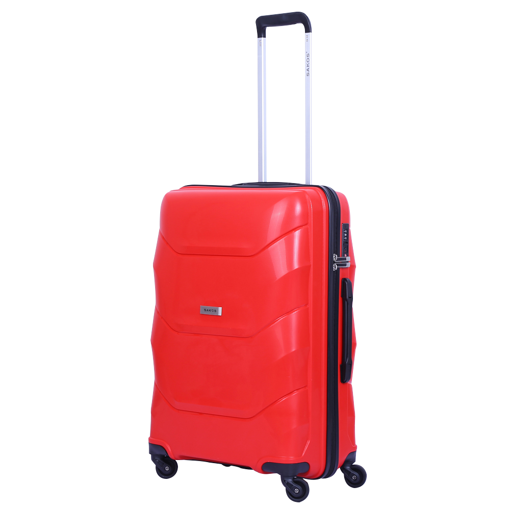 Vali Kéo Nhựa Du Lịch SAKOS MILANO Z26 - Size M (24inch)/ Ký Gửi (Trung) - Khóa TSA - Nhựa PP