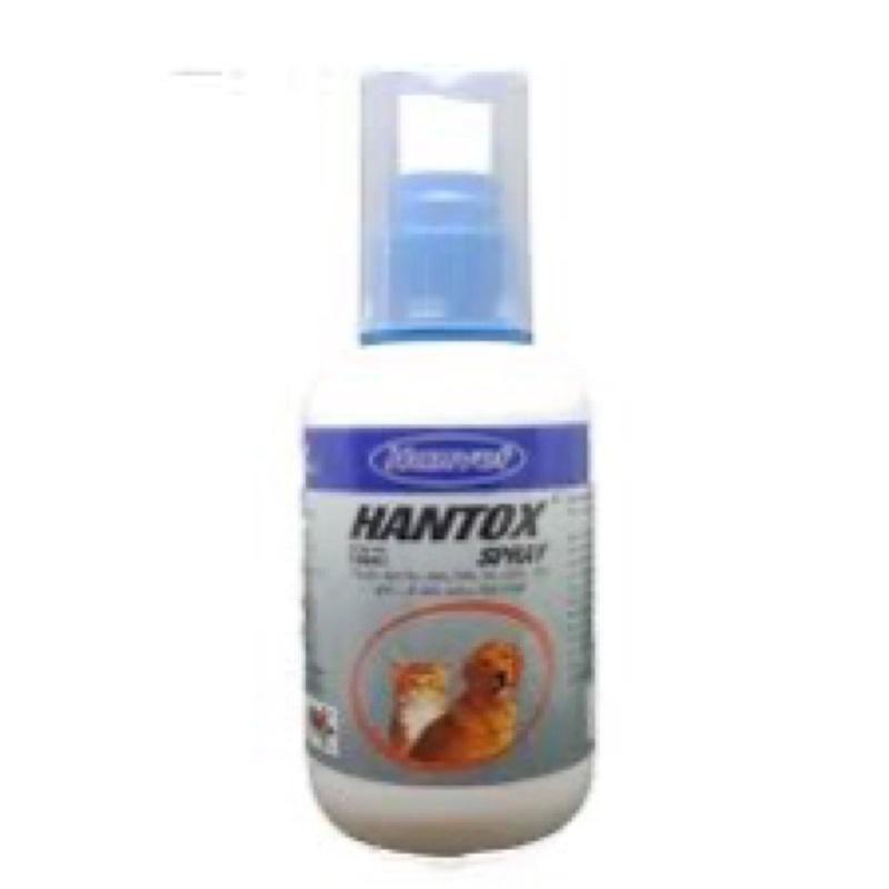 Xịt Hantox Spray diệt bọ chét ve chấy rận ghẻ chó mèo