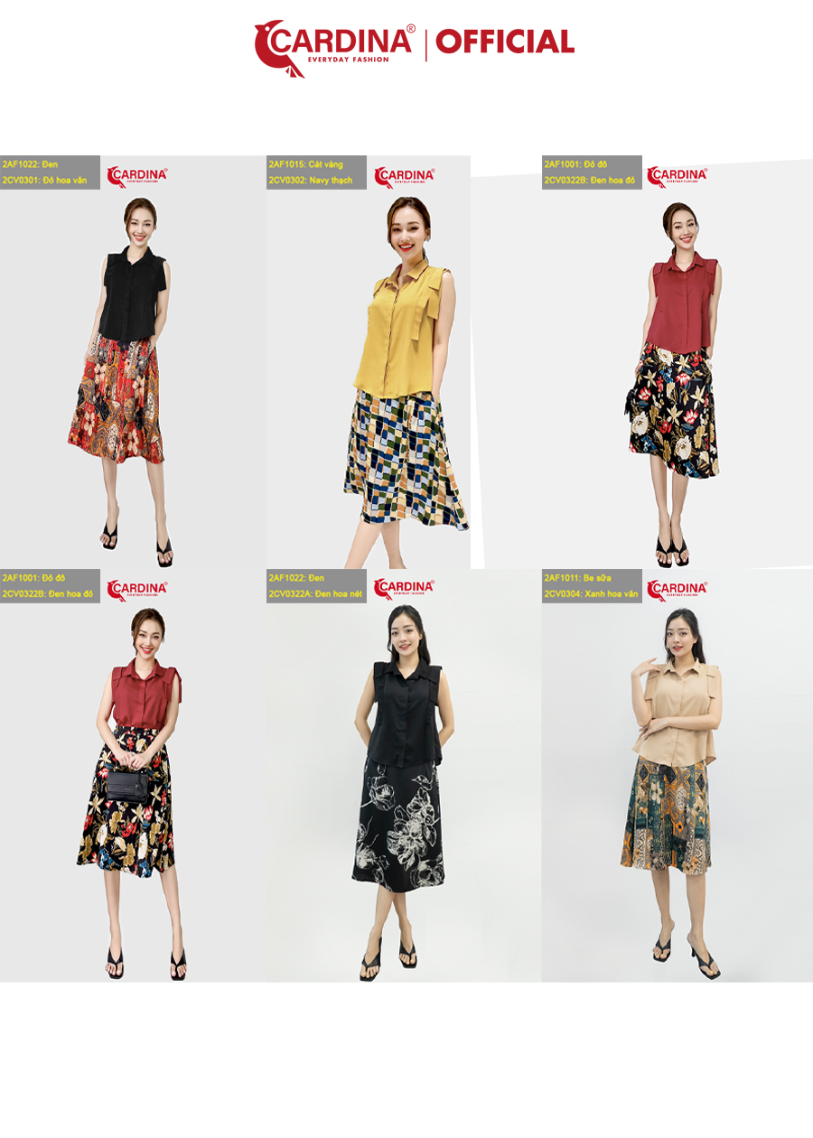 Chân Váy Nữ Chất Lụa Satin Nhật Cao Cấp 2 Lớp Dáng Xòe Họa Tiết Hoa Mix Đồ Tuyệt Đỉnh 2CV03.