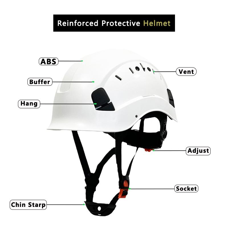 DARLINGWELL ANSI Mũ bảo hiểm an toàn xây dựng Bọt Eps CE EN397 Mũ cứng ABS Có lỗ thông hơi Công việc công nghiệp Bảo vệ đầu Cứu hộ ngoài trời