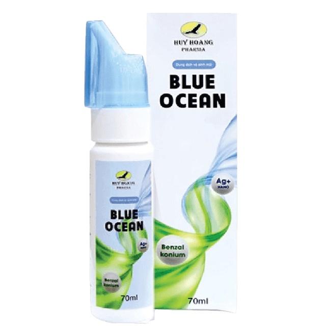 Dung dịch vệ sinh mũi kháng khuẩn Blue Ocean