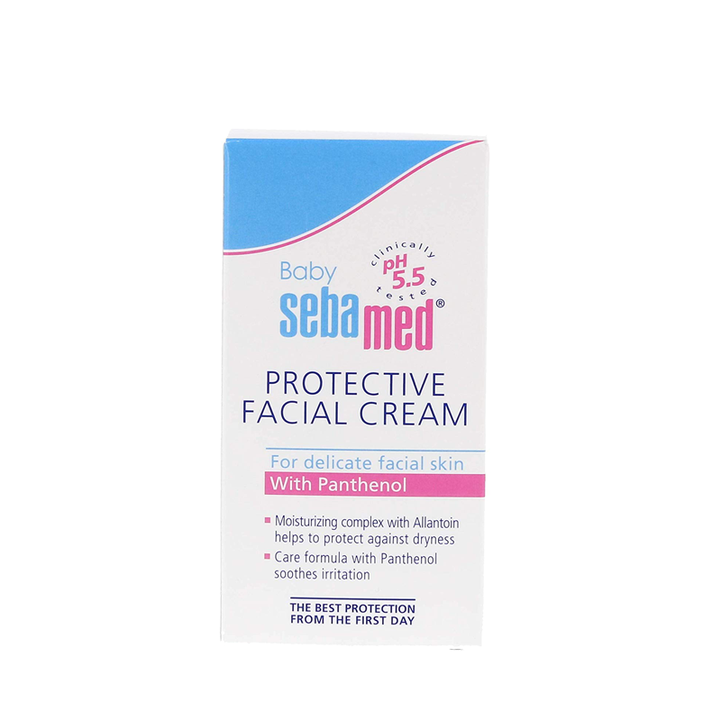 Sebamed Kem Dưỡng Bảo Vệ Da, Ngăn Ngừa Chàm Sữa Baby Protective Facial Cream pH5.5 50ml