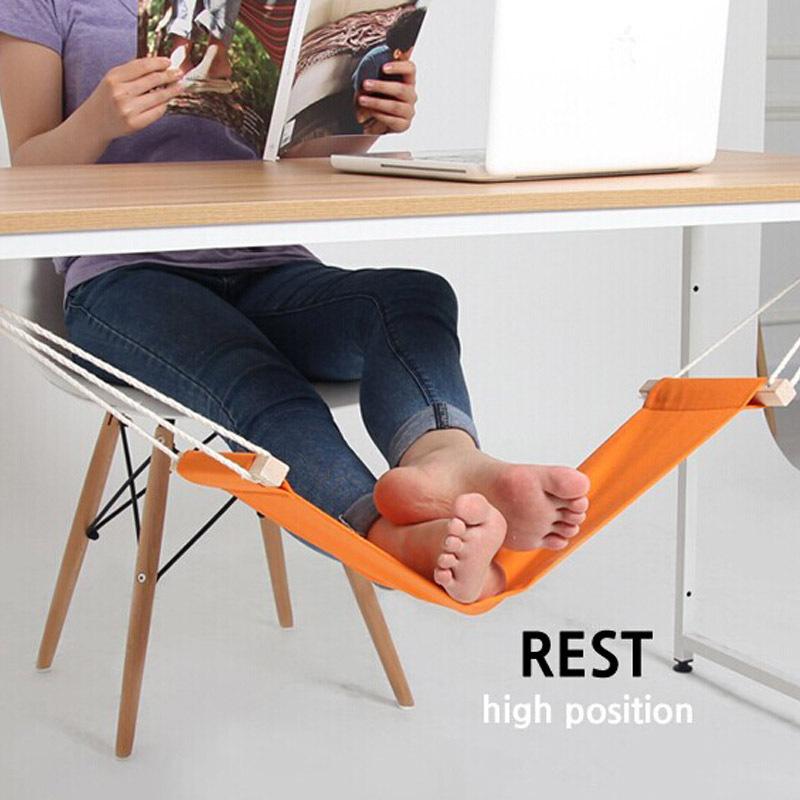 Sáng Tạo Mini Để Chân Võng Dưới Bàn Để Dễ Mệt Mỏi Chân Trải Dài Kính Thiên Văn Chân Võng Cho Việc Làm Việc Hay Ngoài Trời