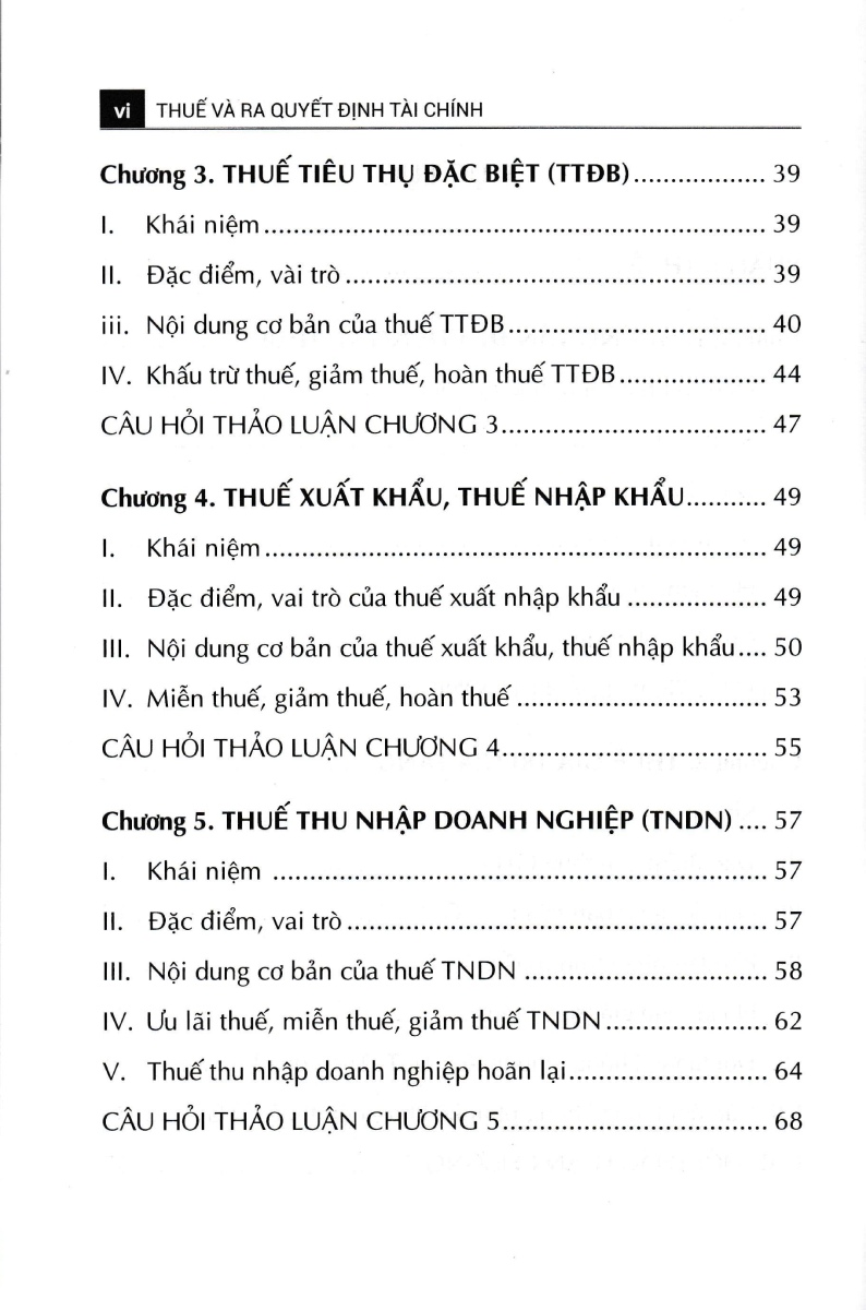 Thuế Và Ra Quyết Định Tài Chính - KT