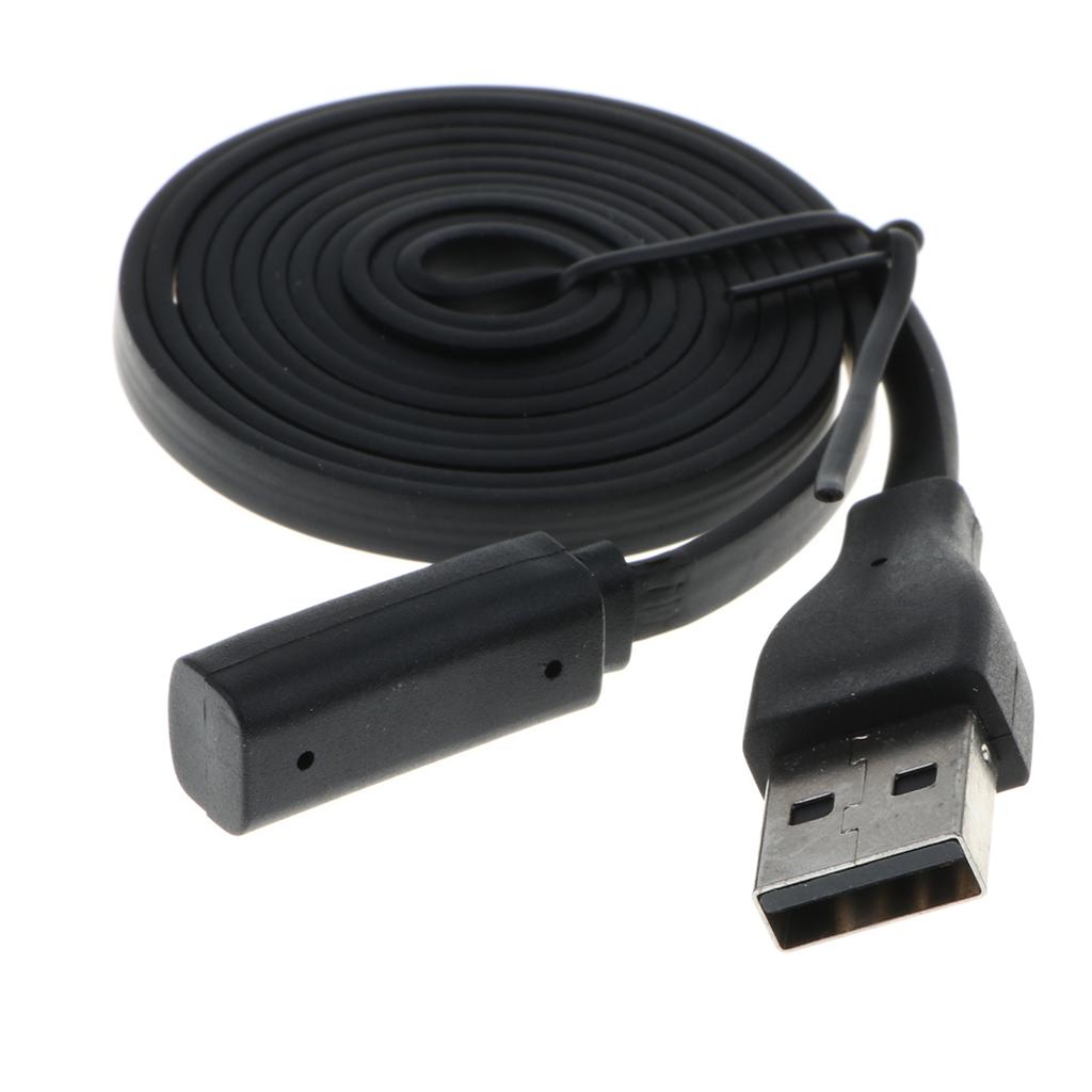 USB Charging Adapter Cable for Pebble Watch Wrist Band Black