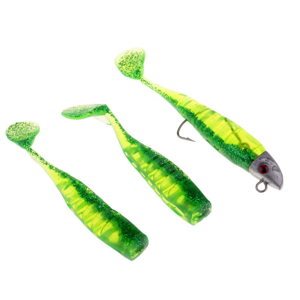 Ultra Shad Jig Head Paddle Tail Swimbait Soft Fishing Lure Bait