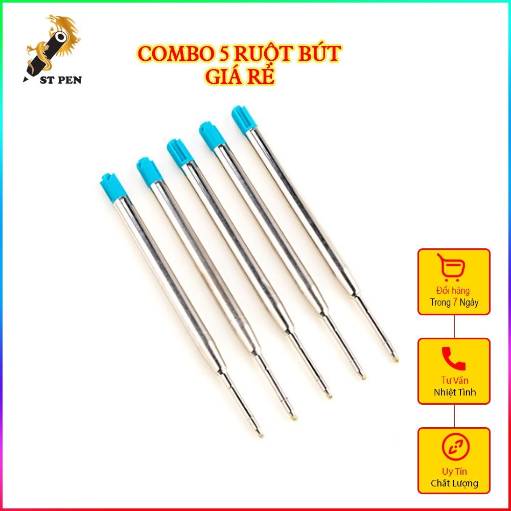 Combo 05 ruột bút ký giá rẻ RB01,ruột mực dự phòng ST PEN