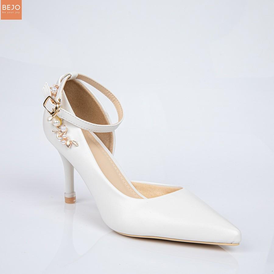 GIÀY CƯỚI - GIÀY CÔ DÂU BEJO H88 HOA MAI - WEDDING SHOES