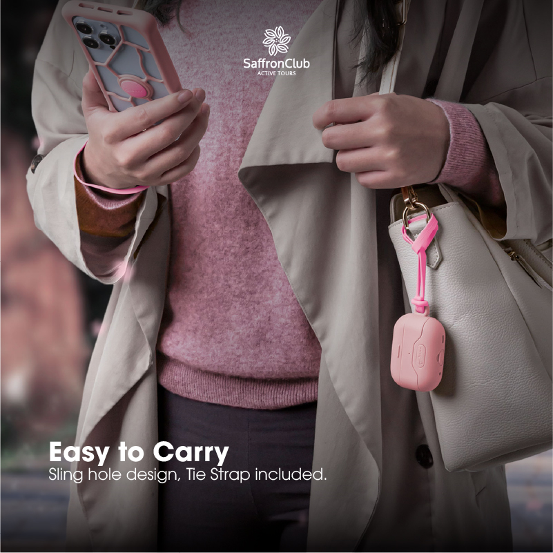AirPods Pro 2 Strap Case hàng chính hãng Bone - Màu Hồng Phấn