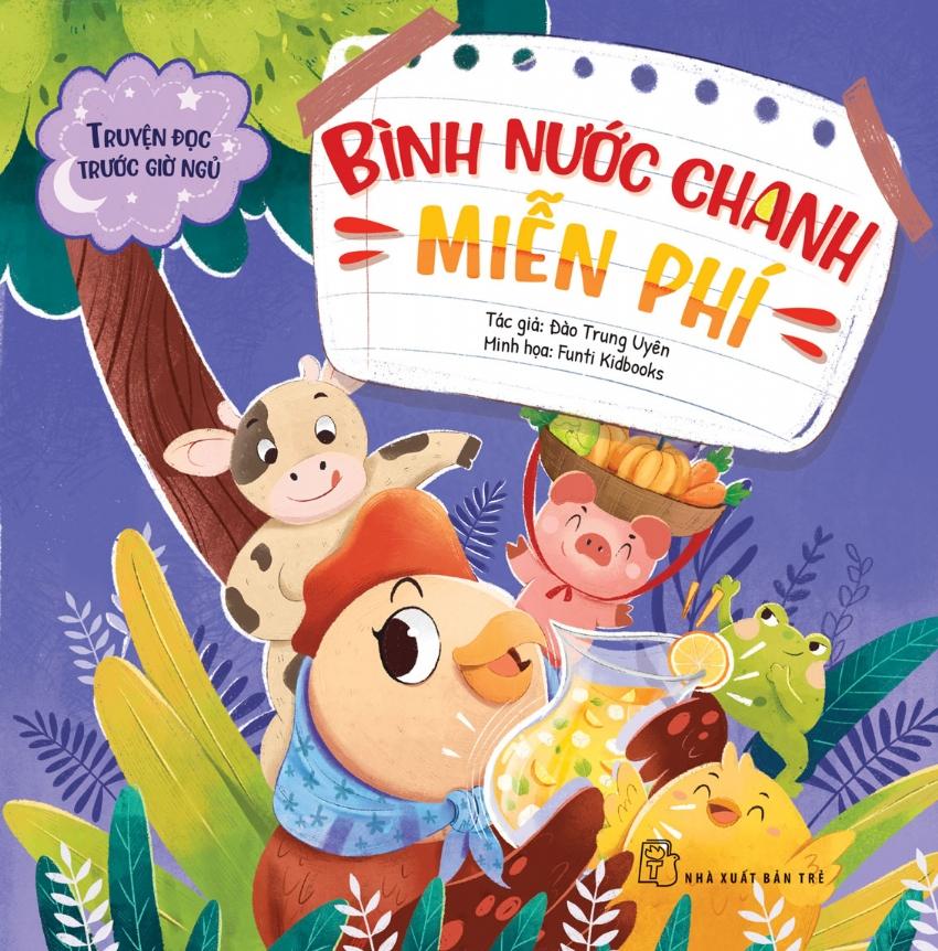 Bộ Sách Truyện Đọc Trước Giờ Ngủ - Bình Nước Chanh Miễn Phí + Chiếc Bàn Mới Của Sói + Sạp Bí Đỏ Của Bác Bò (Bộ 3 Cuốn)