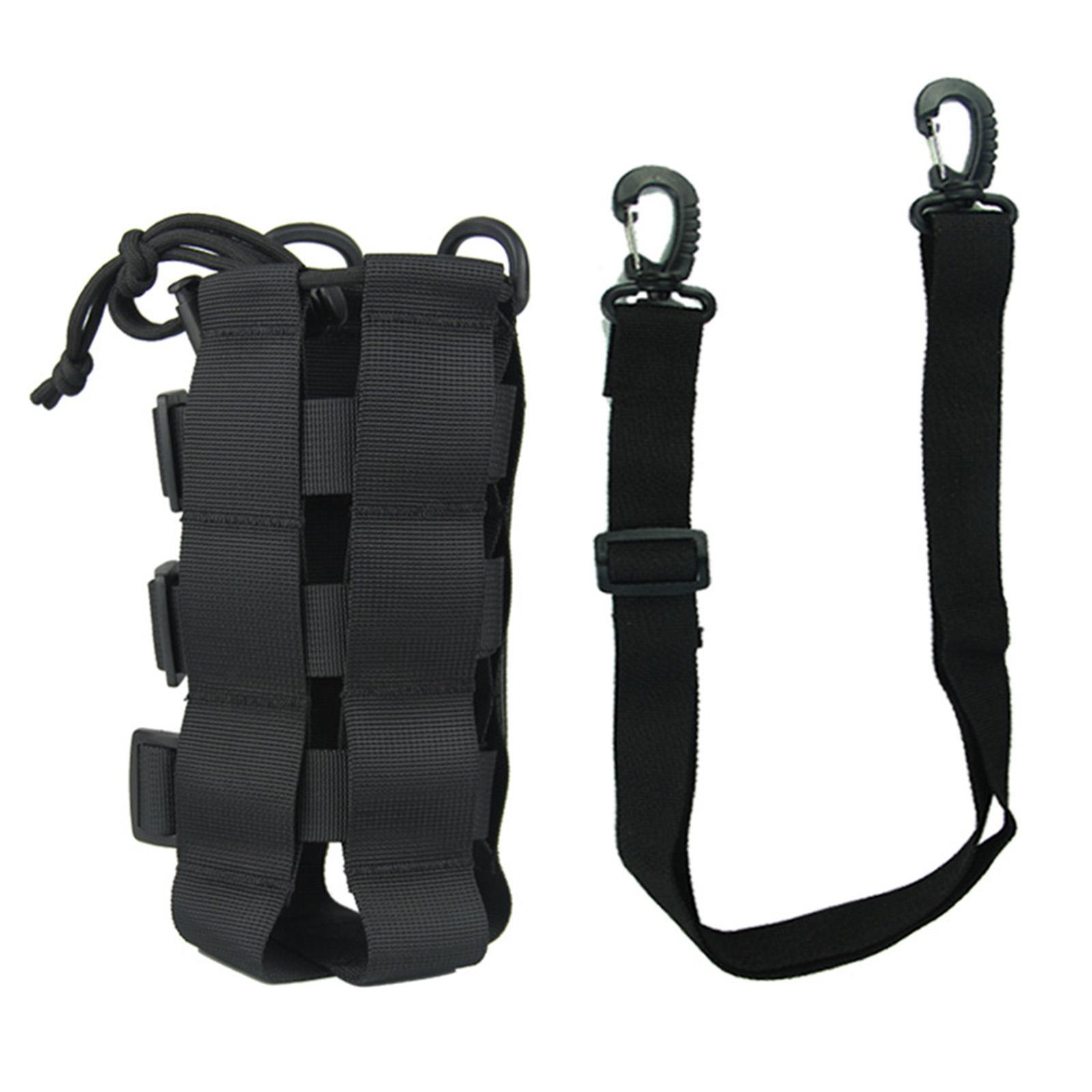 2.5L Water Bottle Pouch Bag Drawstring Holder for Camping Travel
