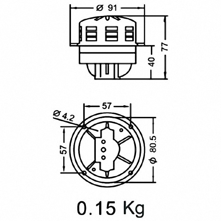 Còi báo động motor cỡ nhỏ LK-MW10R