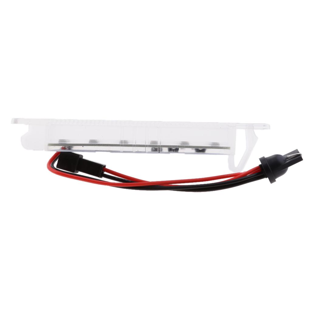 1 Pair Number License Plate LED Light Lamp For Vauxhall Opel Zafira Astra H
