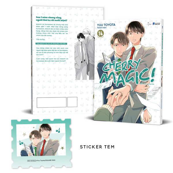 Sách - Cherry Magic - Tập 14 - Tặng Kèm Sticker Tem