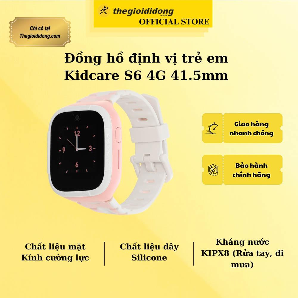 Đồng hồ định vị trẻ em Kidcare S6 4G 41.5mm - Hàng chính hãng - Hàng Chính Hãng