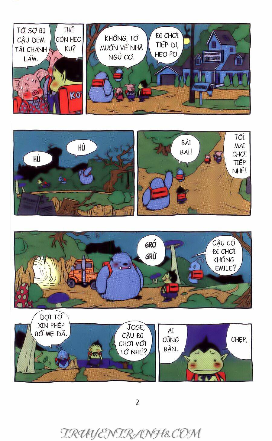 làng quái vật chapter 1 5