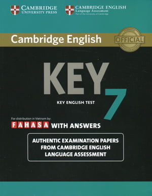 Cambridge English KEY - Key English Test 7 with Answers 