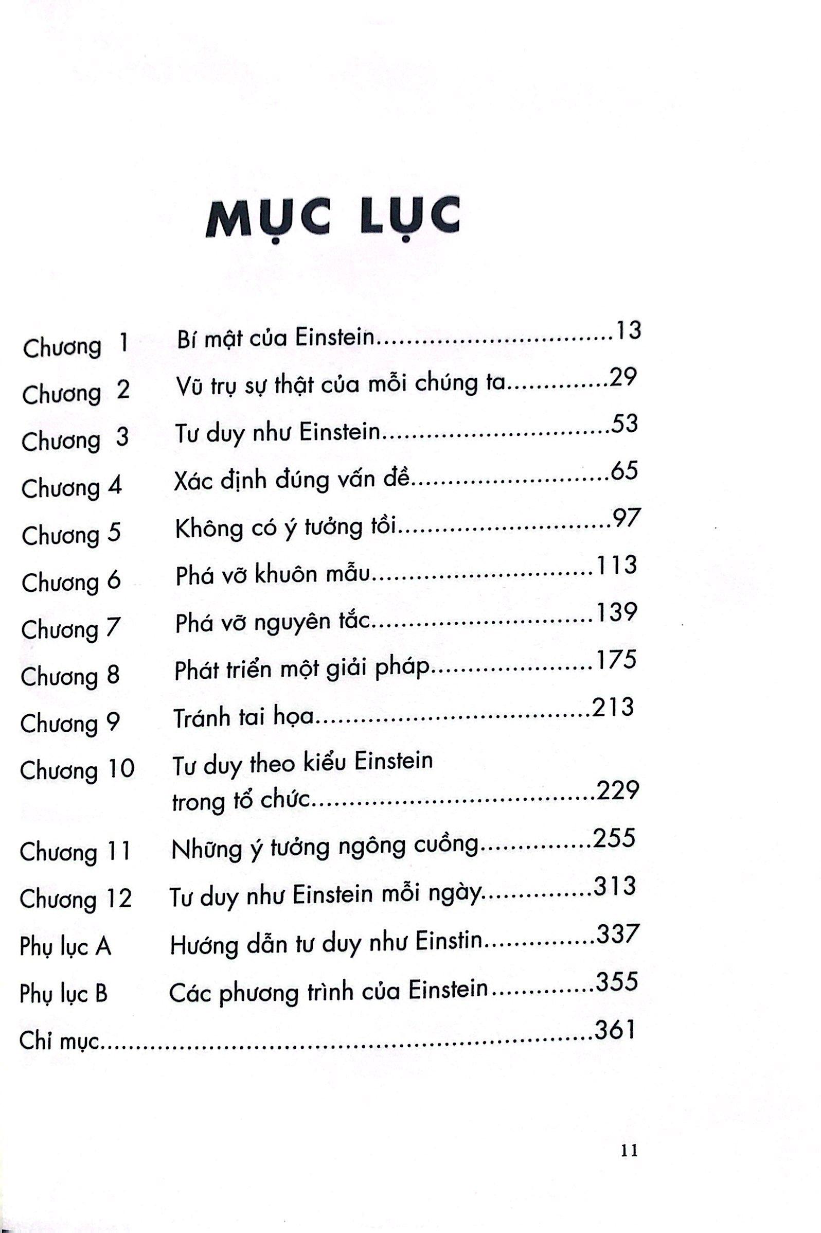 Tư Duy Như Einstein (Tái Bản)