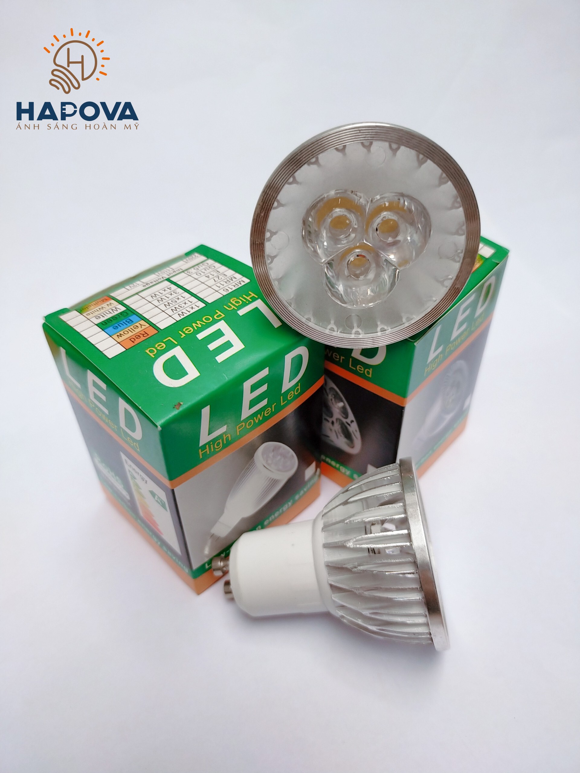 Bóng đèn led công suất HAPOVA RAWIN GU10