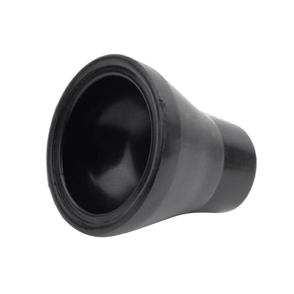 Black Rubber Golf Ball Pick-up Suction Cup for Putter Grip
