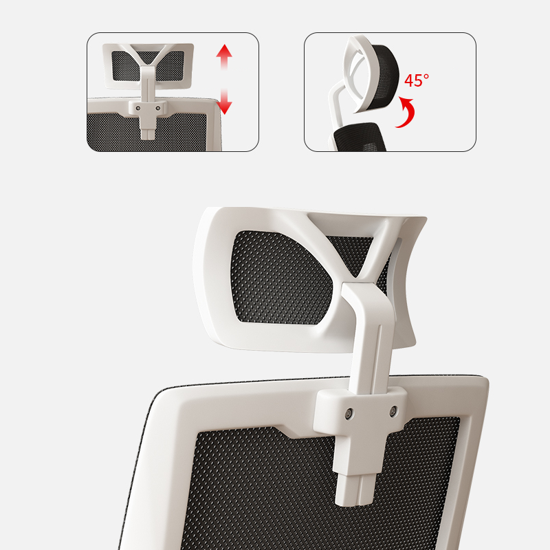 Ghế chơi game tay ghế có thể điều chỉnh chân xoay có tựa đầu - Hàng chính hãng