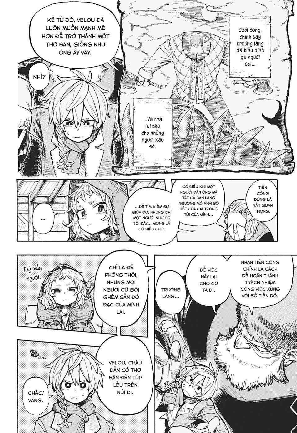 hội thợ săn: khăn đỏ chapter 1 17