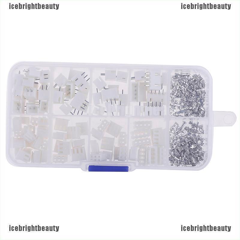 ★ƯU ĐÃI ★250pcs XH2.54 2p 3p 4p pin 2.54mm Pitch Terminal Kit with Case