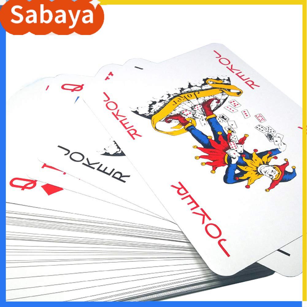 Bộ Bài Poker Khổng Lồ 15 2 / 4 / 6 / 9 Times To Gấp 2/4/6/9 lần bộ bài bình thường