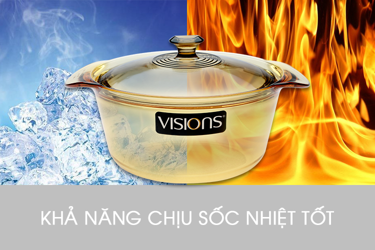 Nồi Thuỷ Tinh Visions Flair VSF-16/CL1