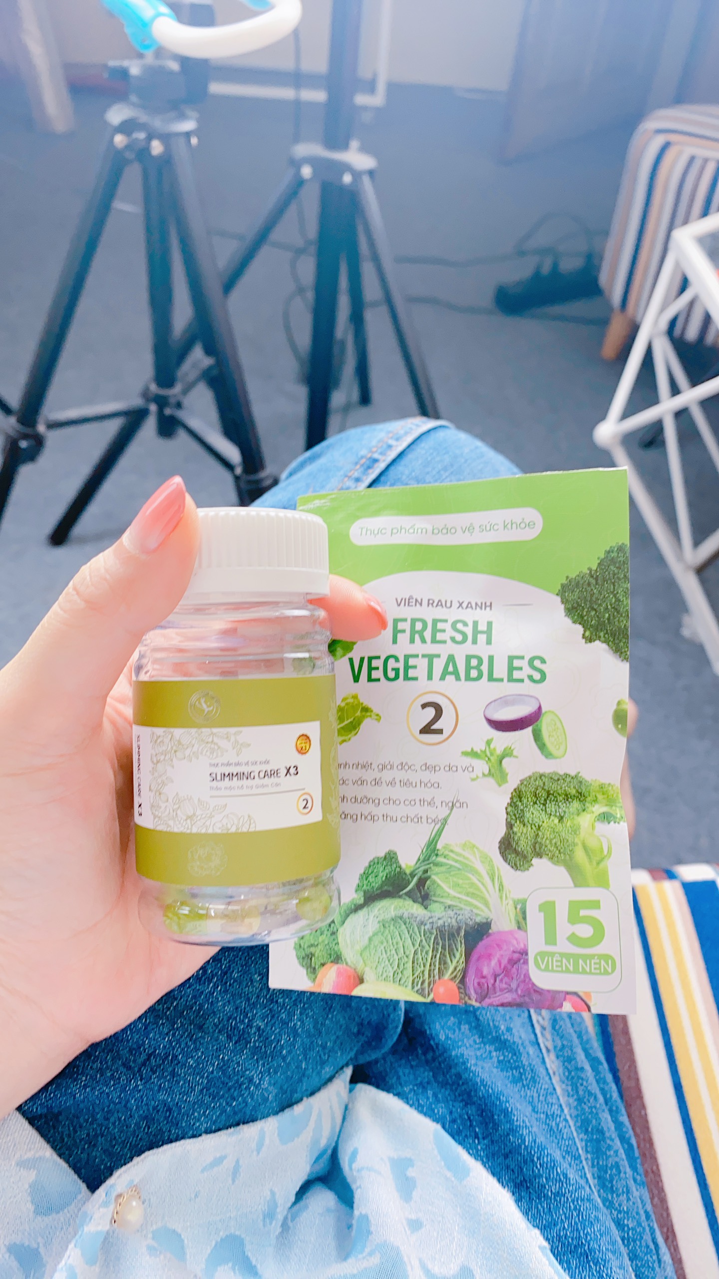 Thực phẩm bảo vệ sức khỏe Thảo mộc cải thiện cân nặng Slimming Care X3 hộp 15 viên - dành cho người béo lâu năm, cơ địa chai lì