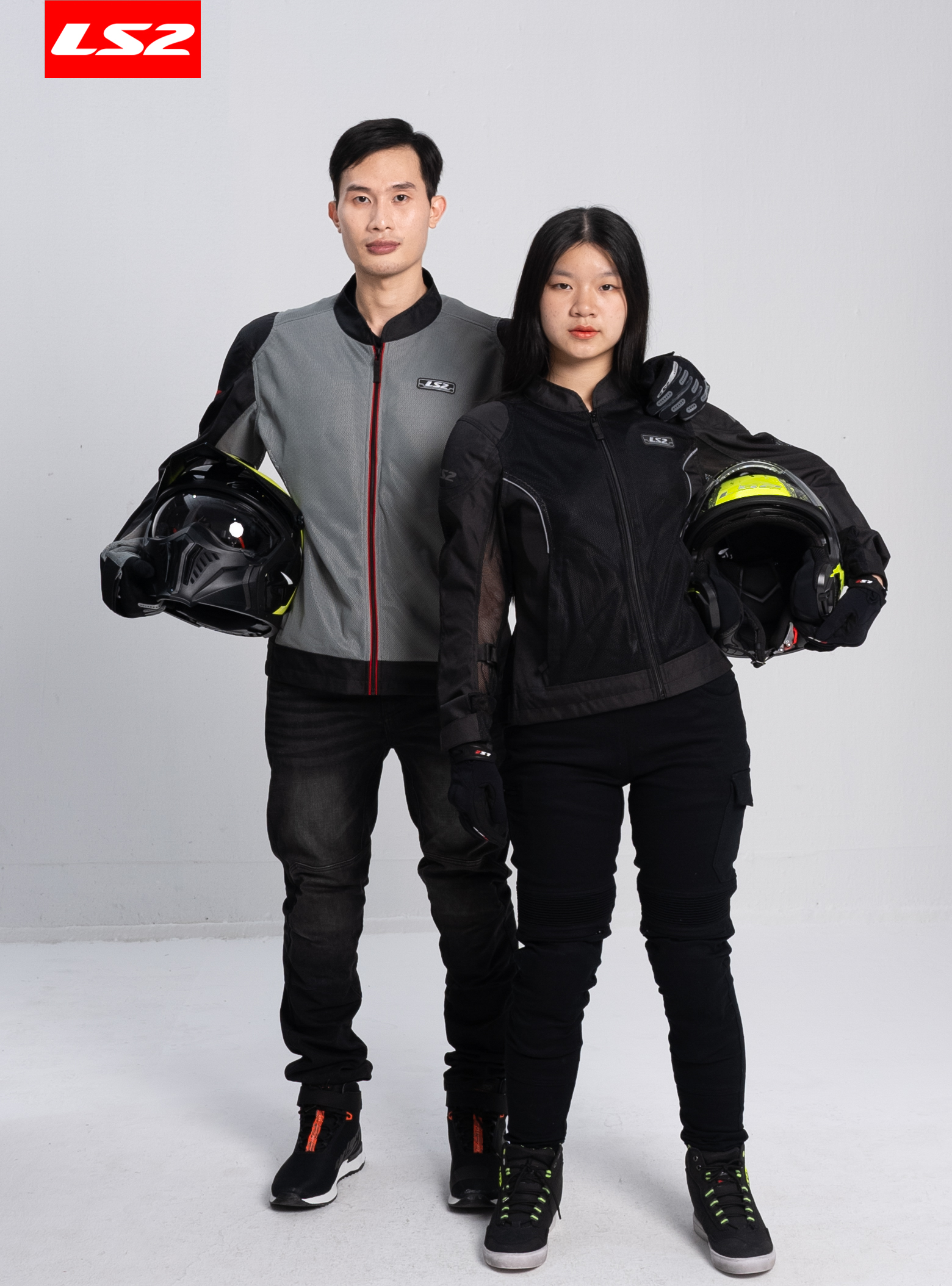 Áo Thời Trang Bảo Hộ Lái Moto, Xe Máy LS2 Airy Man EVO
