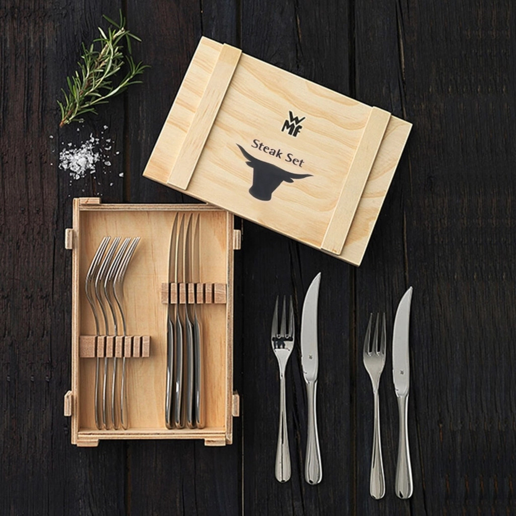 Bộ dao dĩa WMF STEAKBESTECK 12 chiếc gồm 6 dao, 6 dĩa - Đồ Gia Dụng Đức, Châu Âu - Homeliving