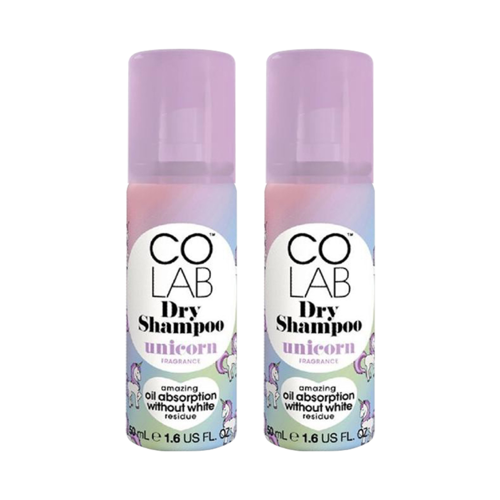 Combo 2 Chai Dầu Gội Khô Colab mùi Unicorn 50ml/chai