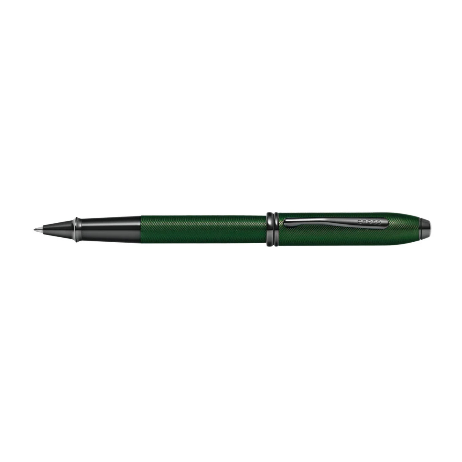 Bút ký doanh nhân cao cấp Cross dòng Townsend PVD xanh nhám họa tiết vi khắc