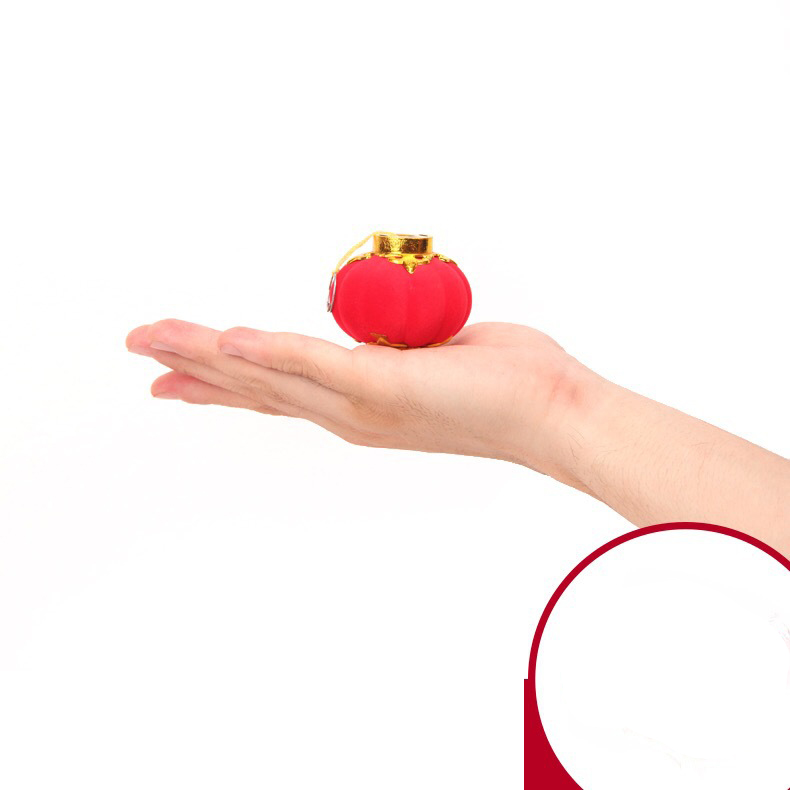 Set 16 Đèn Lồng Nhung Đỏ Size 7Cm Trang Trí Tết Cây Mai Đào Ngày Tết