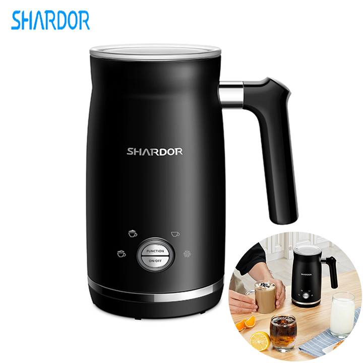 Máy đánh sữa tạo bọt cao cấp 4 trong 1 Shardor MK5002-GS -Hàng chính hãng