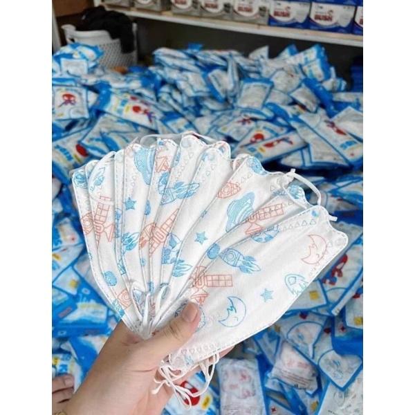 khẩu trang KF94 cho bé từ 5-10 tuổi bịch 10 cái.