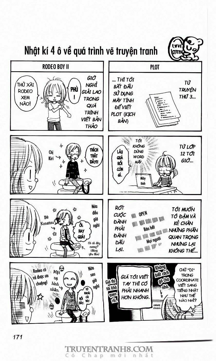 tiệm thời trang, love cotton chapter 6 26