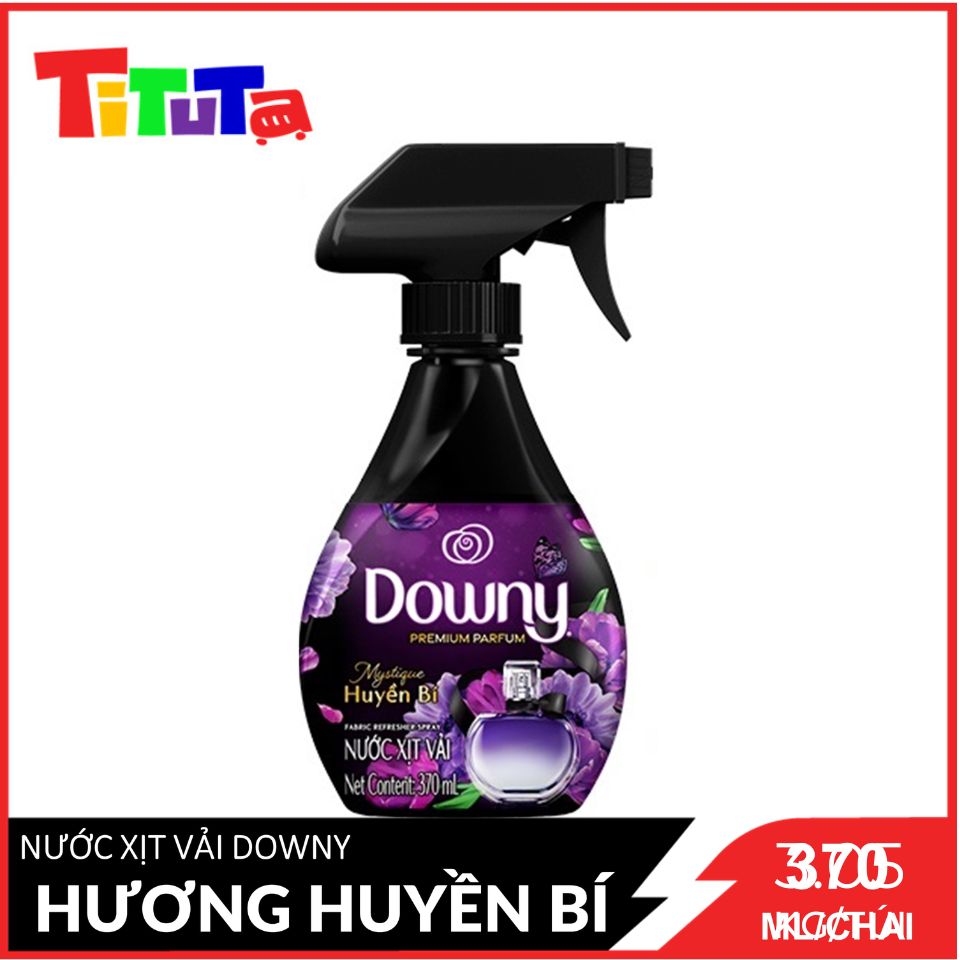 Xịt Vải DOWNY Khử Mùi Và Chống Khuẩn 99.9% Hương Huyền Bí Chai 370ML