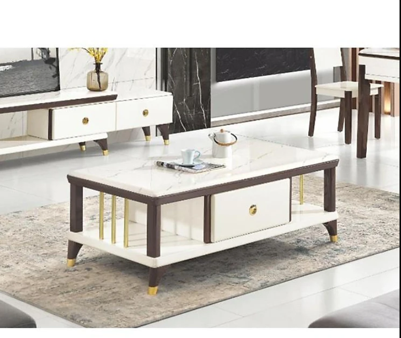 Bàn Sofa Mặt Đá Nhập Khẩu Tundo HHP-BSF363-13