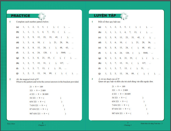 Toán Singapore : Đánh Thức Tài Năng Toán Học  - Toán lớp 4 &amp; Toán Lớp 5   ( Song ngữ Anh - Việt )