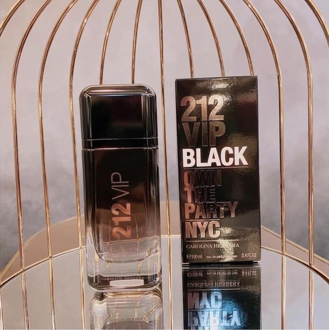 Nước Hoa Nam Carolina Herrera 212 Vip Men Black Edp 100Ml