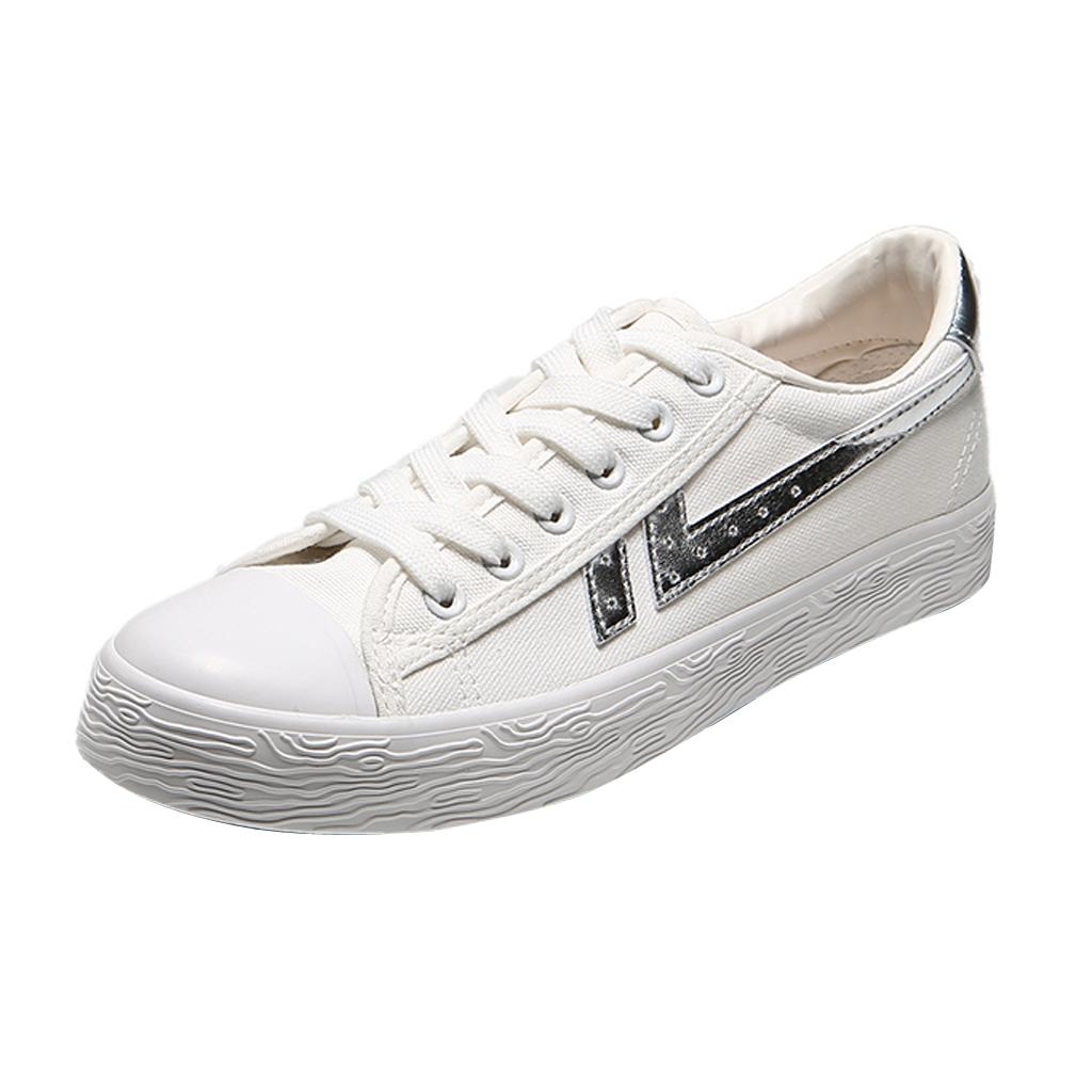 Classic Canvas Shoes for Men,Comfort Lace-up Casual Sneakers Low Cut Shoes