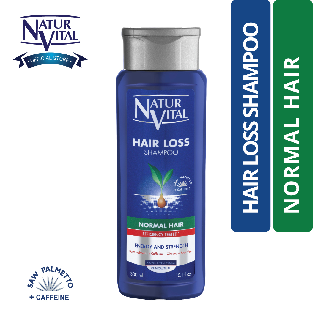 Dầu Gội NaturVital Hair Loss Chiết Xuất Nha Đam & Nhân Sâm Giúp Bảo Vệ & Củng Cố Tóc Thường, Giảm Thiểu Rụng