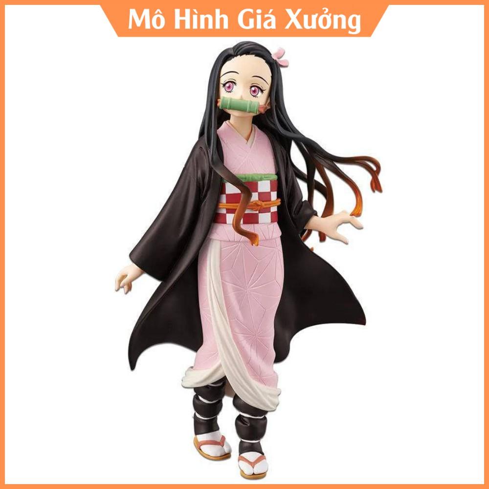 Mô hình Kimetsu No Yaiba figure Demon Slayer Kamado Nezuko cao 15 cm- figure thanh gươm diệt quỷ