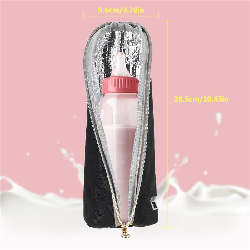 Cho Bé Mới Bình USB Nhiệt Độ Không Đổi Di Động Làm Nóng Sữa Túi Đồ Dùng Cho Bé Nhiệt Độ Không Đổi Túi Đựng Sữa