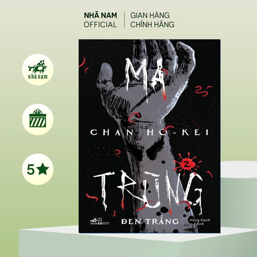 Sách - Ma trùng 2 - Đen trắng (Chan Ho-Kei) (Nhã Nam)