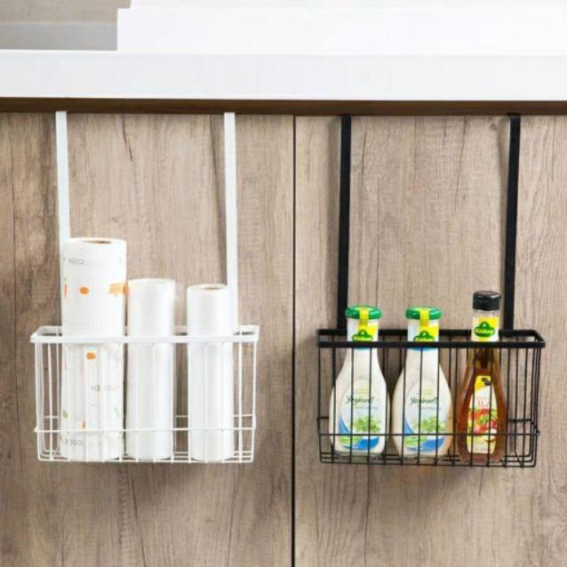 Kệ treo gia vị, để đồ cài cửa thông minh 0552