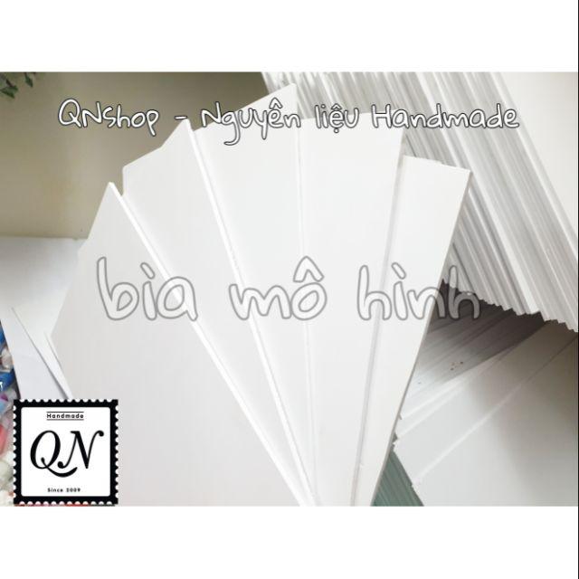 Bìa mô hình A4 - A3, nguyên liệu làm mô hình, nguyên liệu Handmade, màu vẽ, nhíp, dao trổ...
