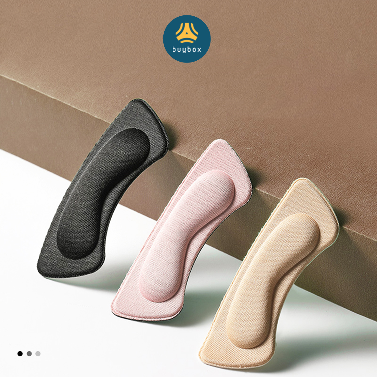 Bộ 2 cặp lót giày 4D bảo vệ gót chân và chống tuột gót giày - buybox - BBPK53